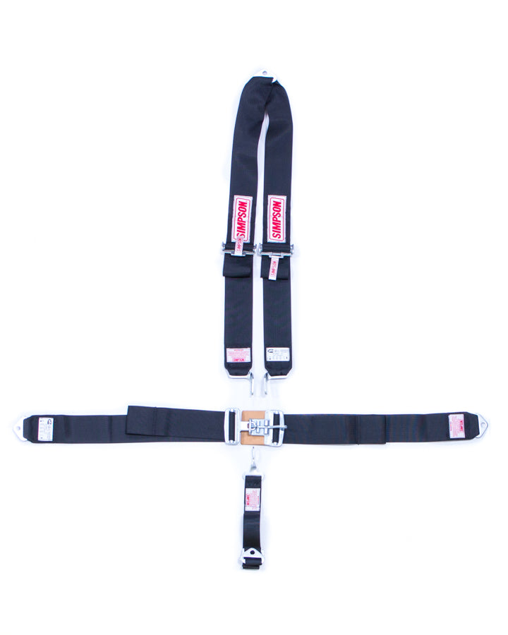 Simpson 5-PT Harness System FX P/D B/I V 62in SIM29074BK