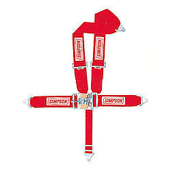 Simpson 5-PT Harness System FX P/D B/I V 62in SIM29074RD