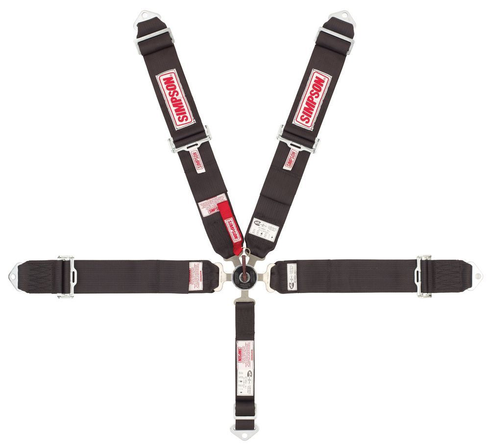 Simpson 5pt Harness System CL P/U B/I Ind SIM29104BK
