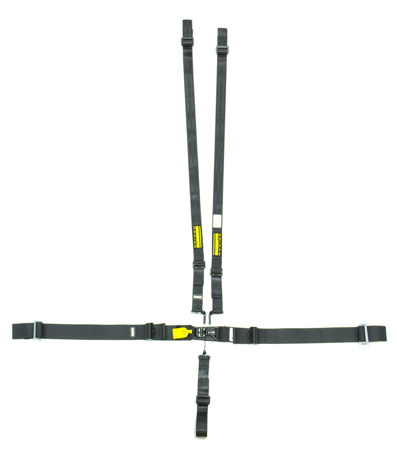 Schroth Racing 5pt Harness System SFI LatchLink Black HANS SRBSR71750H