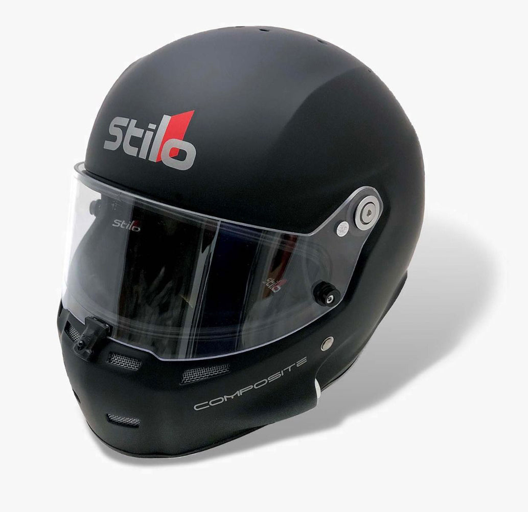 Stilo Helmet ST5 GT Small 55 Composite Flt Blk SA2020 STIAA0700AF2T550401