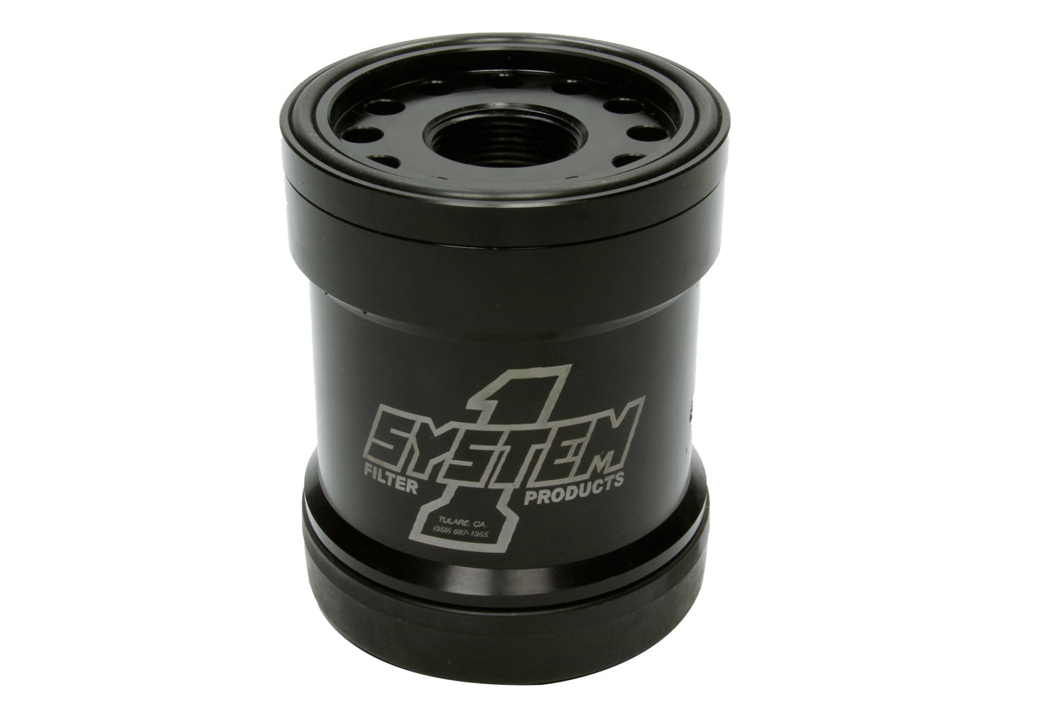 System One Billet HP6 Style Oil Filter 45 Micron SYS210-005
