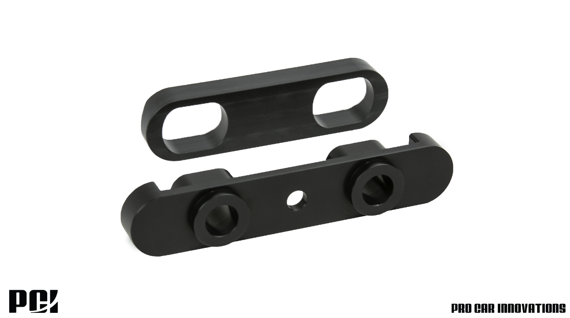 Pro Car Innovations 01-05 Civic 02-06 Dc5 Rsx Steering Rack Slider (Track) 20 Deg Wheel Angle