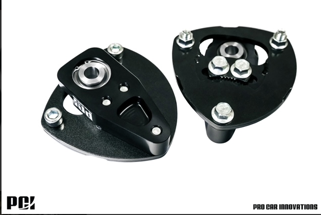 Pro Car Innovations  01-05 Civic/02-06 Acura Rsx Front Upper Top Hat Plus Caster (12/14Mm)