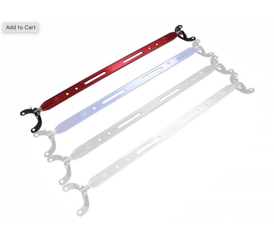 Megan Racing Strut Bar for Honda Civic 01-05 (Exclude EP3 Hatchback) Rear Up