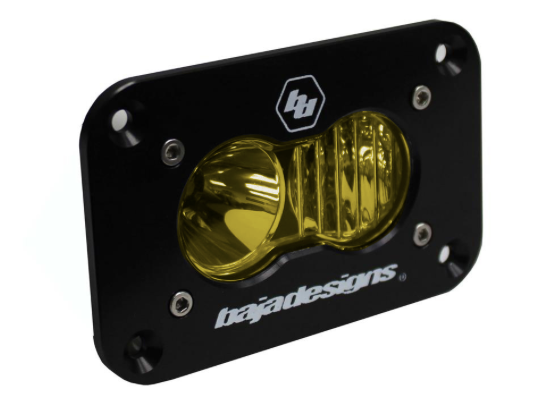 Baja Designs S2 Sport Black Flush Mount LED Auxiliary Light Pod - Universal