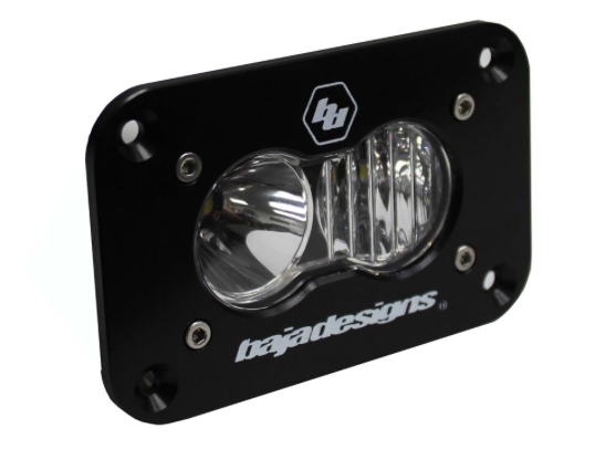 Baja Designs S2 Sport Black Flush Mount LED Auxiliary Light Pod - Universal