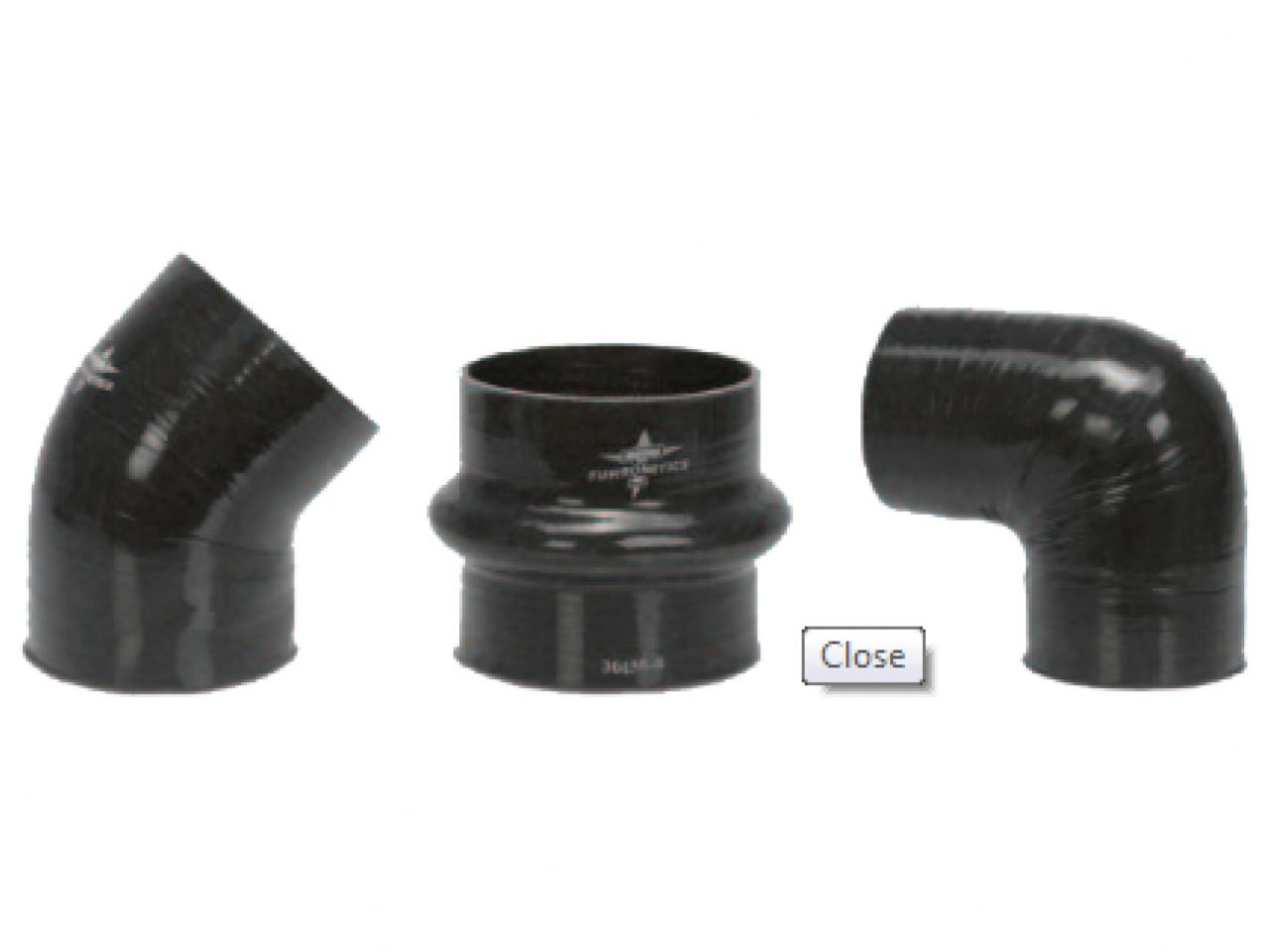 Turbonetics Silicone Straight Coupler 30302-4 Item Image