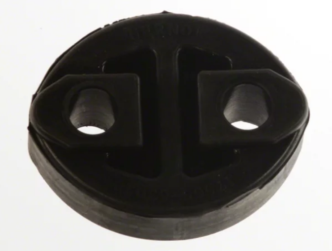 2 Hole Exhaust Hanger Bushing Muffler Insulator Black