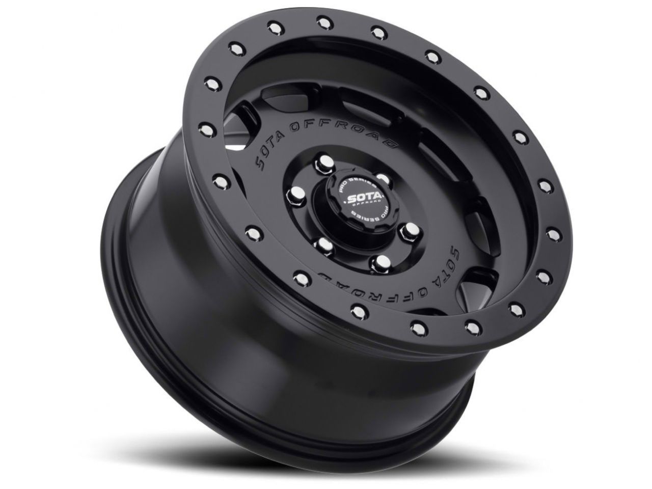 SOTA D.R.T. 17x8.5 6x5.5 +6mm Stealth Black (Satin Black)
