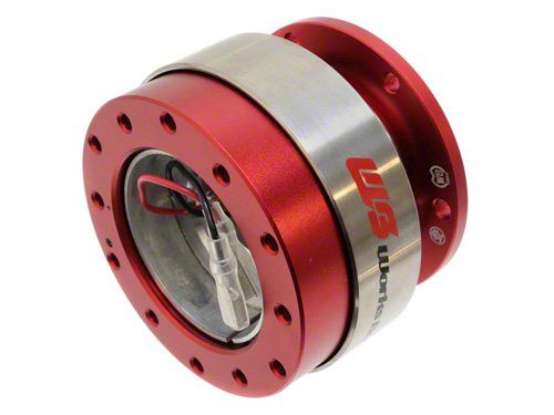 Splash Rapfix II Steering Wheel Quick Release Silver/Red