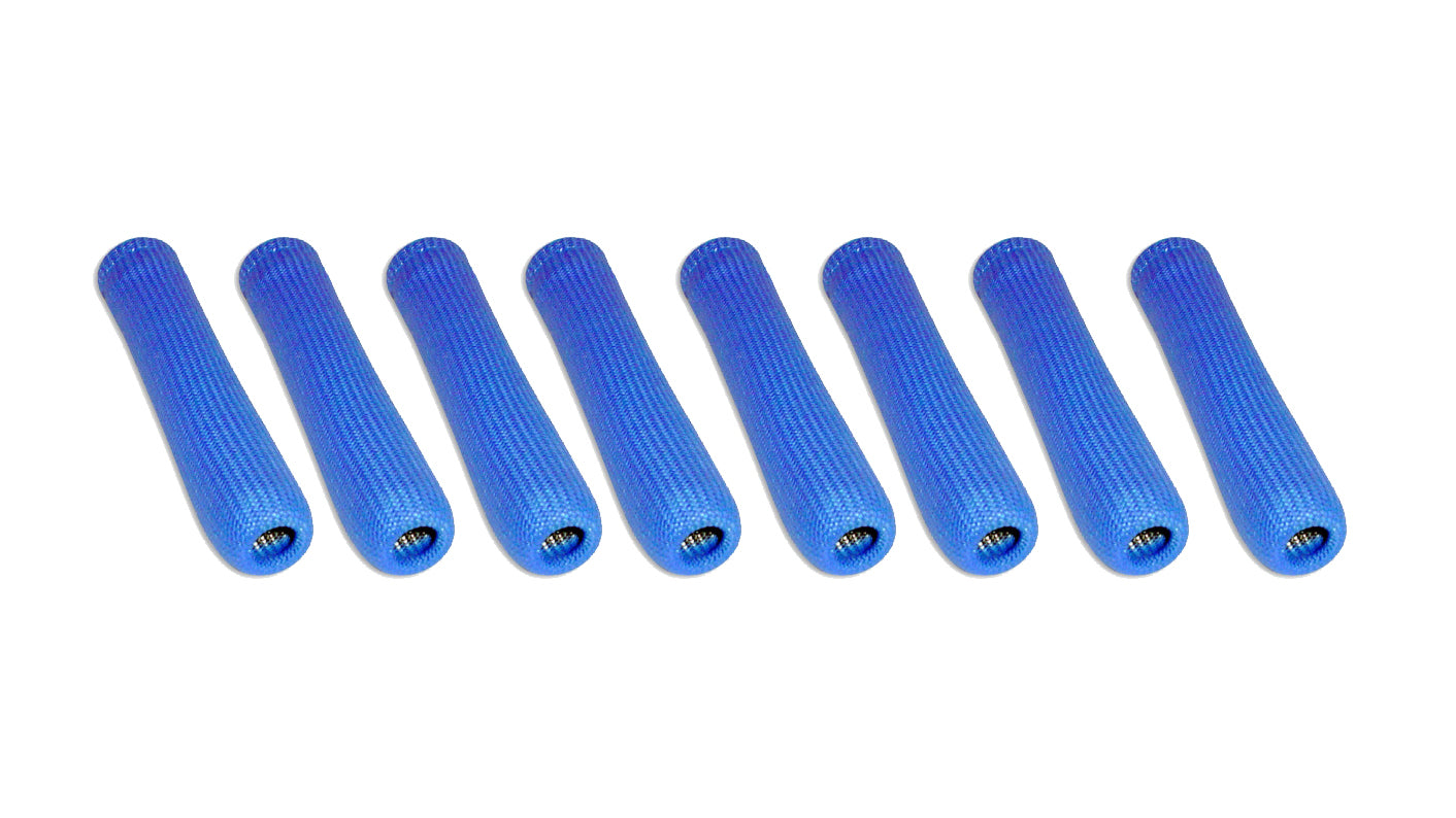 Taylor/Vertex Blue Fire Sleeve Plug Boots Set of 8 TAY2566