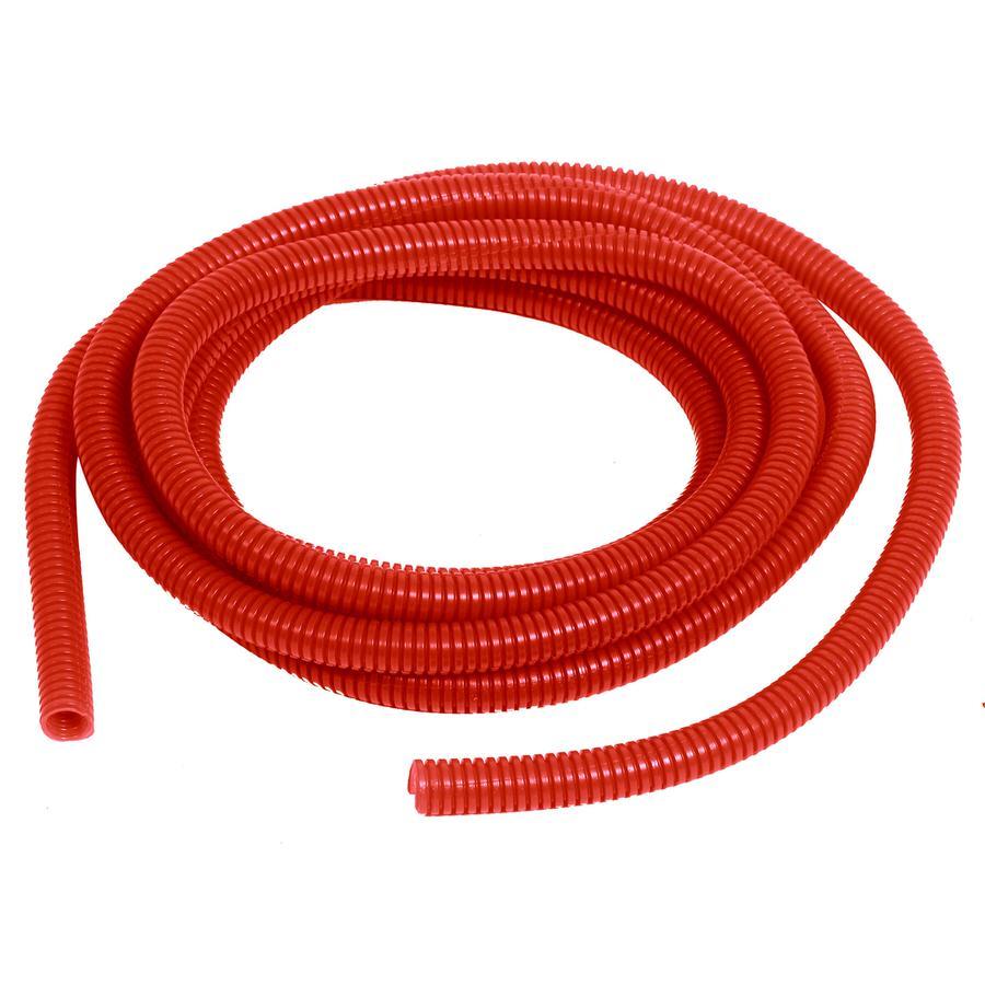 Taylor/Vertex Convoluted Tubing 3/8in x 10' Red TAY38280