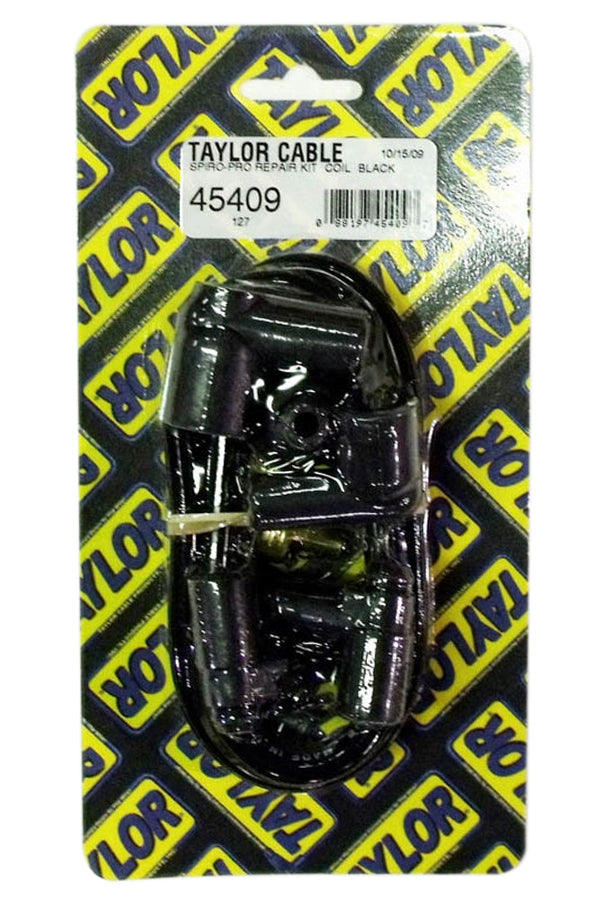 Taylor/Vertex 8mm Spiro-Pro Coil Wire Kit- Black TAY45409