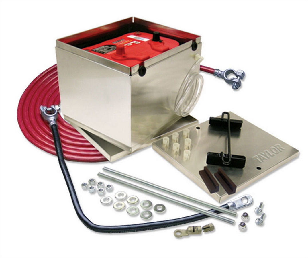 Taylor/Vertex Aluminum 200 Series Battery Box w/2 ga Cable TAY48201