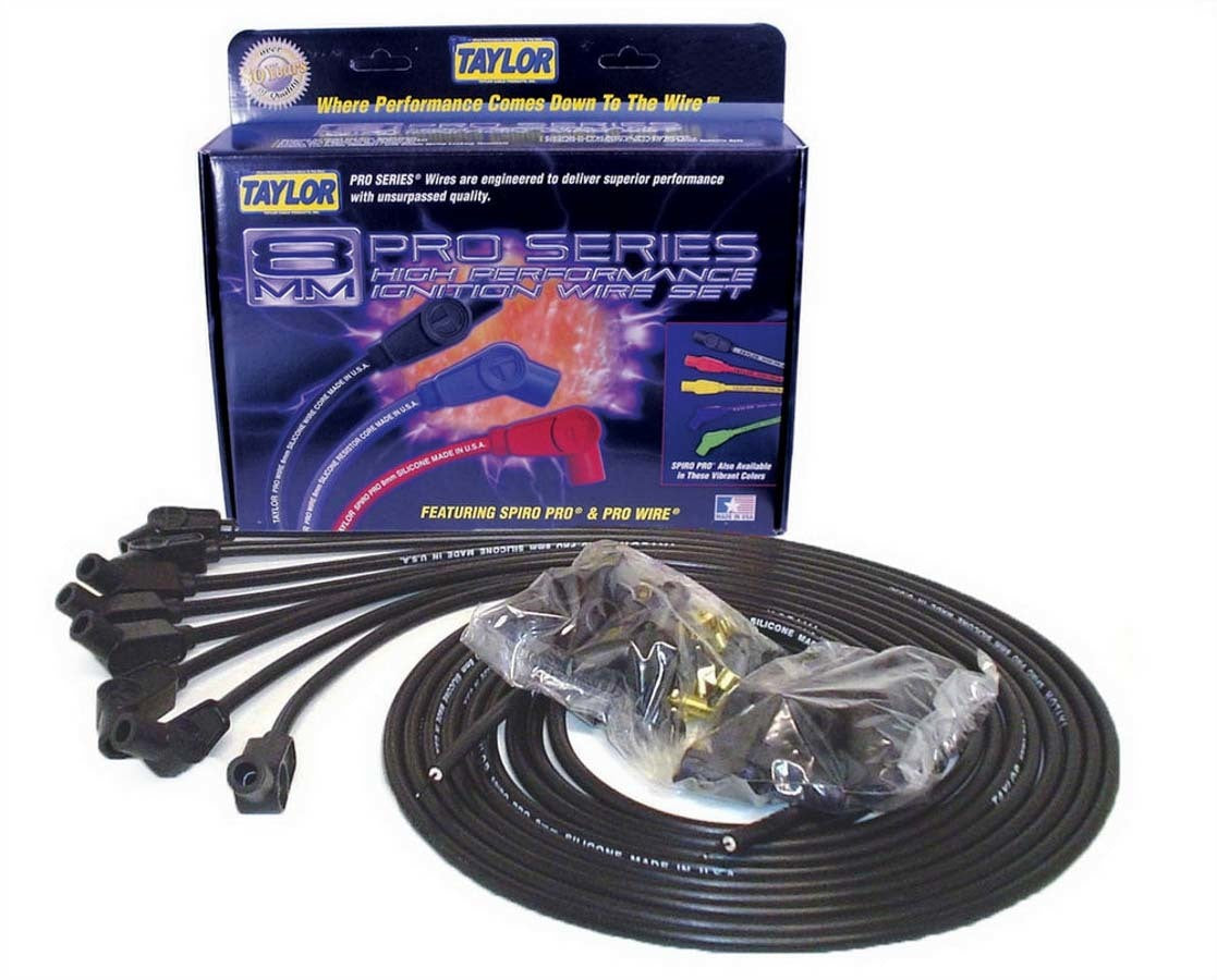 Taylor/Vertex 8mm Black Spiro-Pro Wire TAY73053