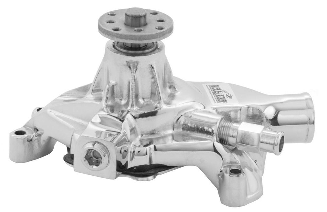 Tuff-Stuff Corvette Water Pump SBC 1972-82 Chrome TFS1534NB