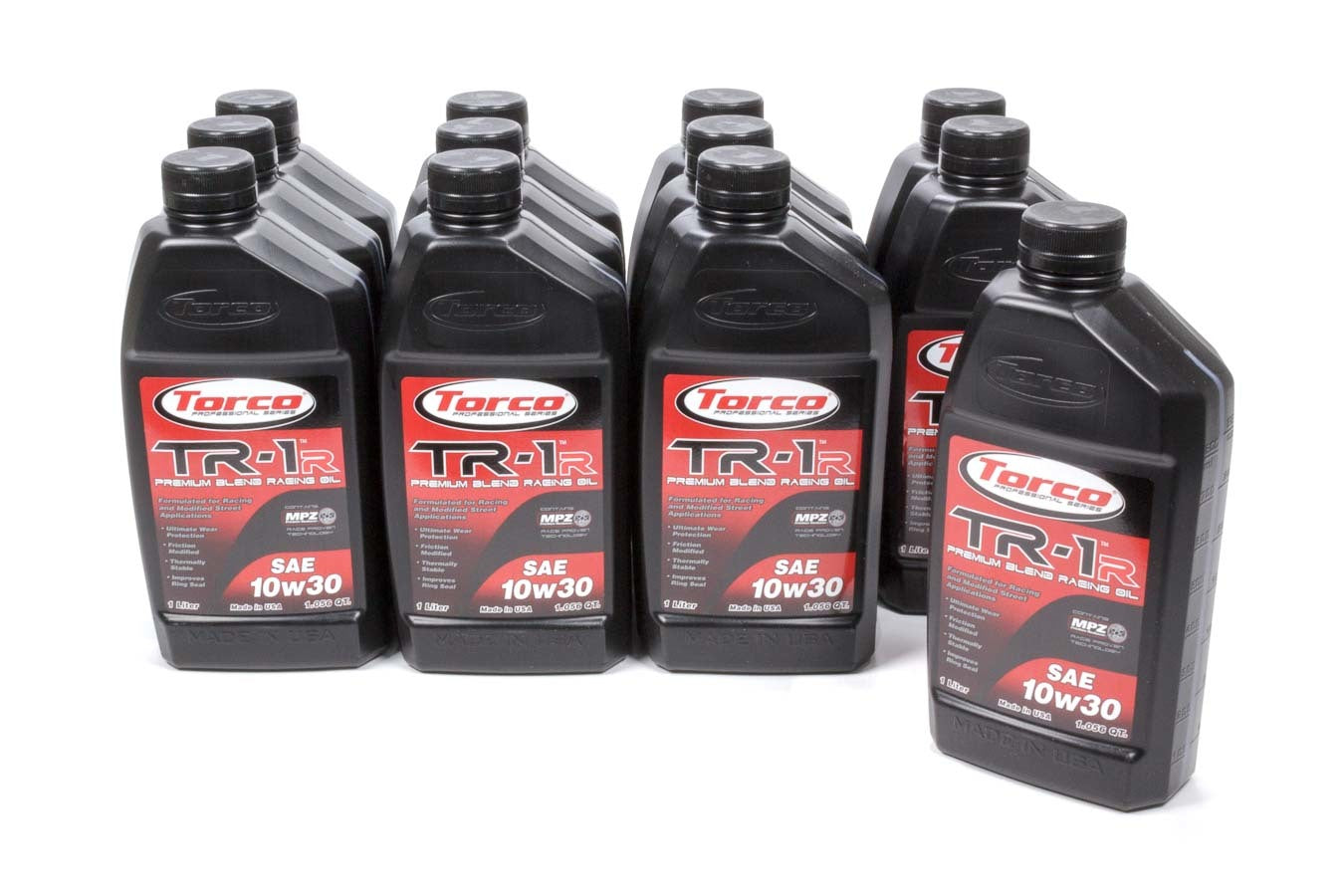 Torco TR-1R Racing Oil 10w30, 12x1-Liter, Case