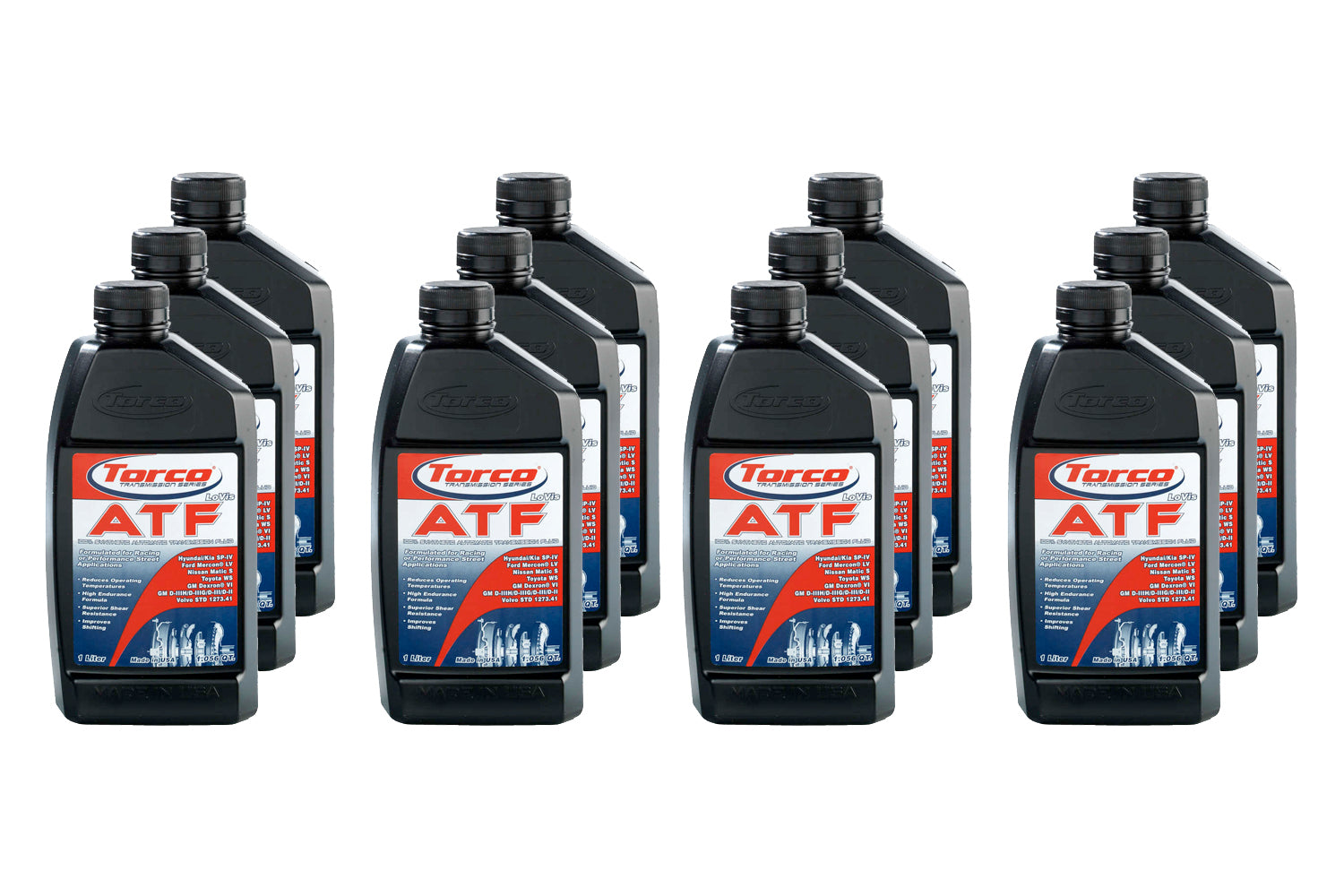 Torco LoVis ATF Transmission Fluid Case 12x1-Liter TRCA220065C