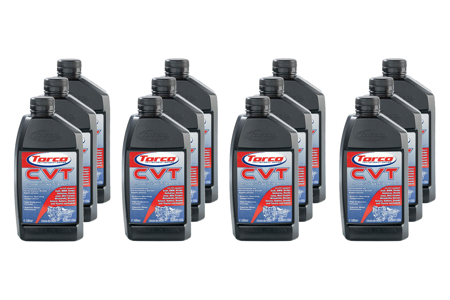 Torco CVT Transmission Fluid Case 12x1-Liter TRCA220070C