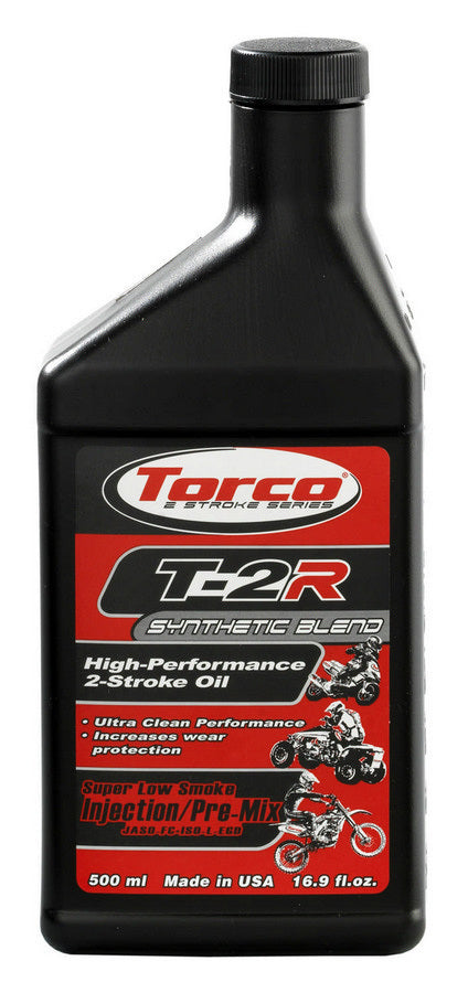 Torco T-2R Two Stroke High Per formance Oil-500-ML TRCT920033YE