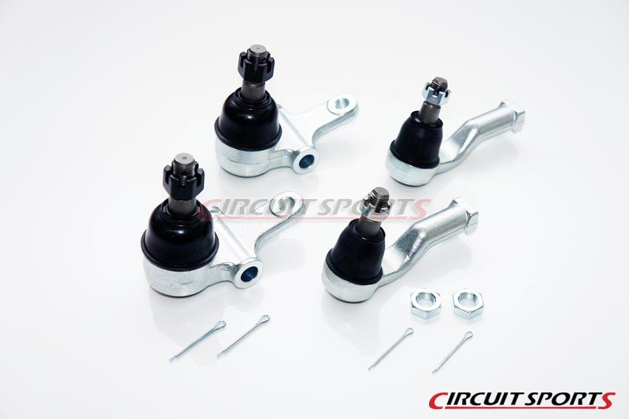 Circuit Sports USA Extended Lower Ball Joints and R Package Tie Rod Ends Combo - Mazda Miata MX5 NA/NB 1990-2005