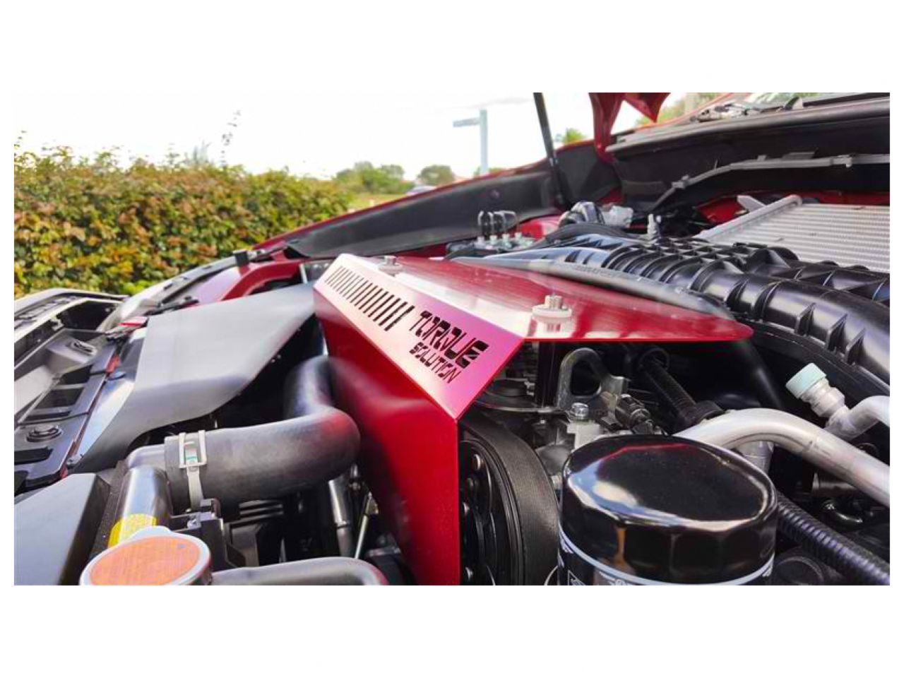 Torque Solution Engine Pulley Cover (Blue): 15+ Subaru WRX / Forester XT 14+ FA20DIT