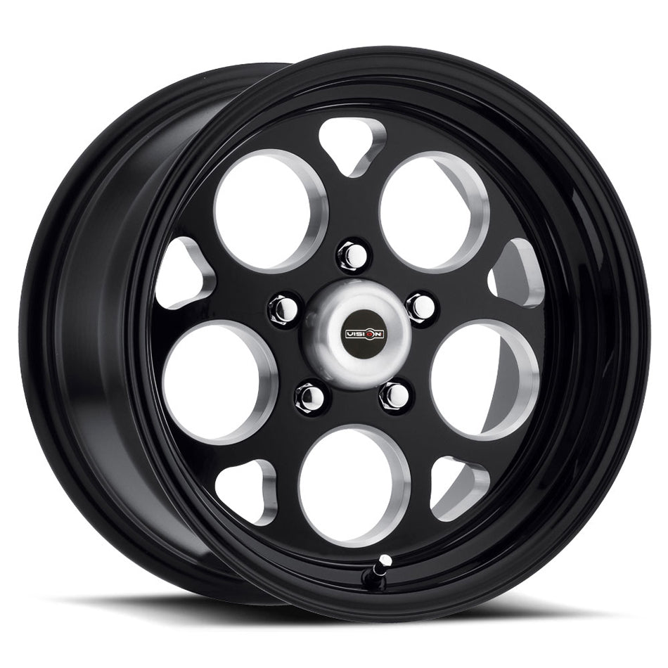 Vision Wheel Wheel 15X4 5-120.65/4.75 Gloss Black Vision Ssr VIS561-5461B-19