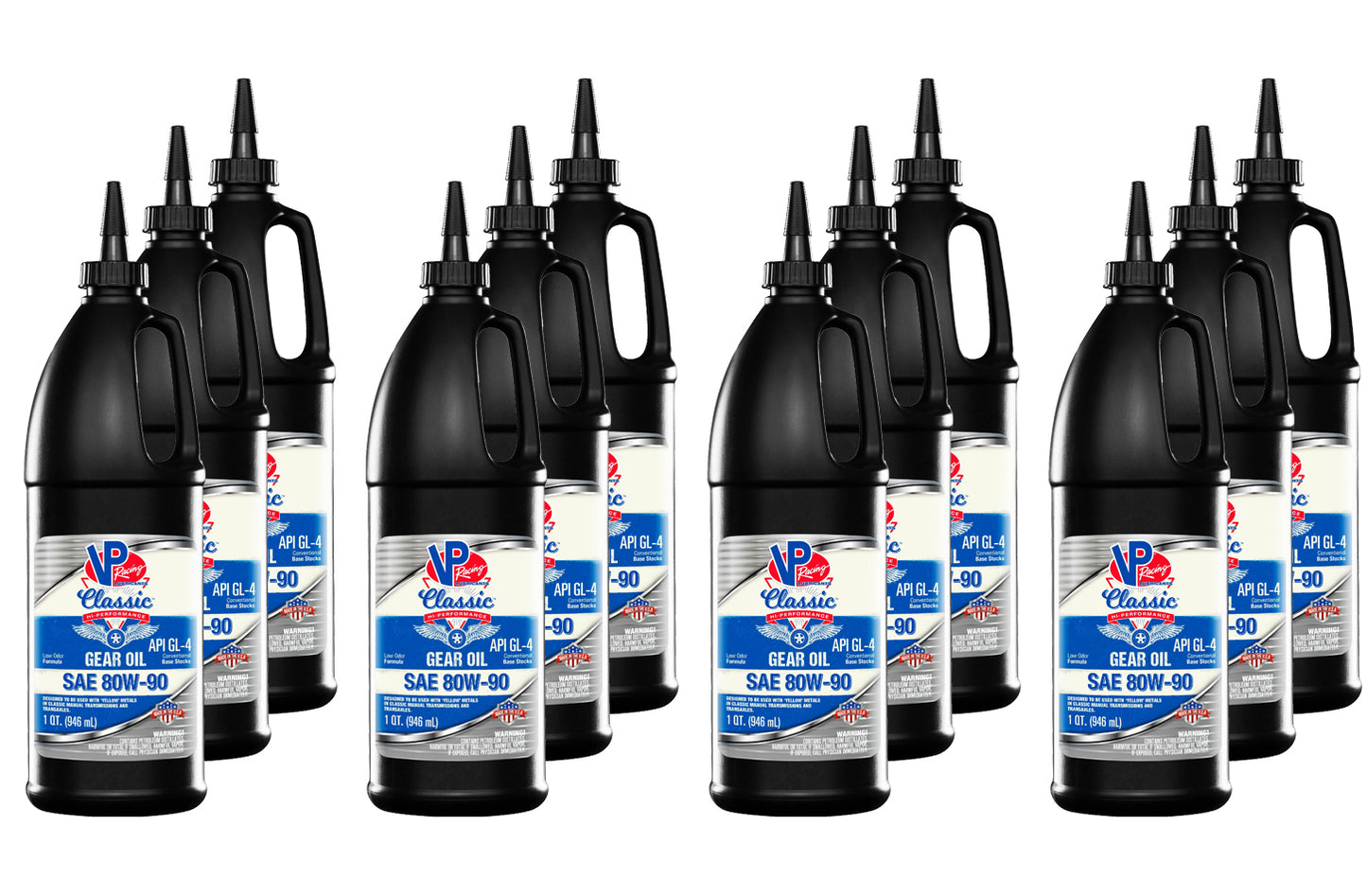 VP Racing VP GL-4 80w90 Gear Oil Hi-Perf 32oz (Case 12) VPF2704