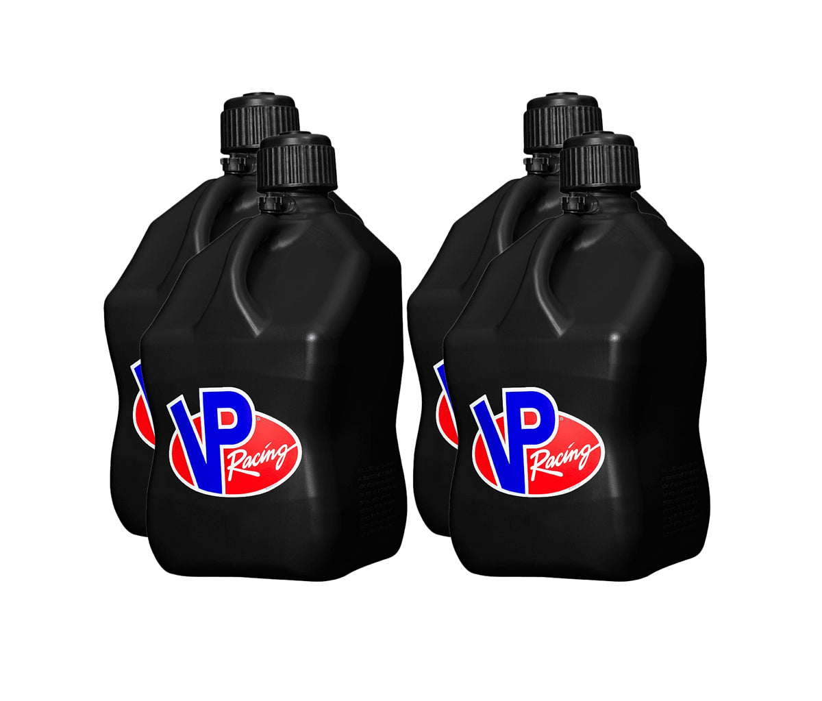 VP Racing Motorsports Jug 5.5 Gal Black Square (Case 4) VPF3582-CA-CASE