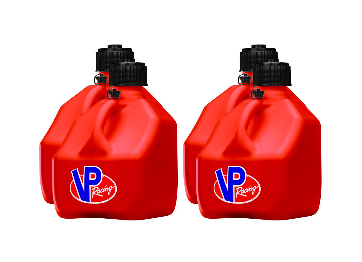 VP Racing Motorsports Jug 3 Gal Red Square (Case 4) VPF4162-CA-CASE