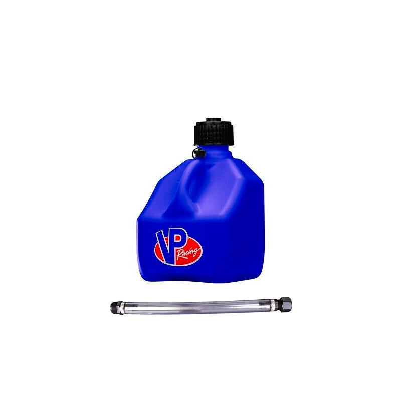 VP Racing Motorsports Jug 3 Gal Blue Square w/Hose VPF4177-CA