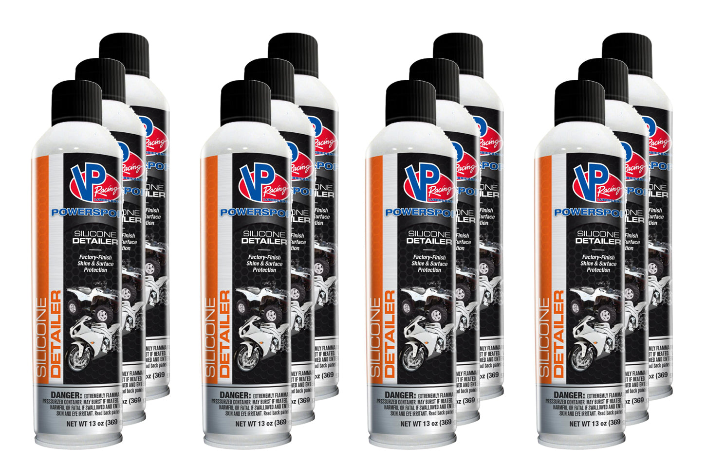 VP Racing VP Silicone Detailer Aerosol 13oz (Case 12) VPFVP7980020C