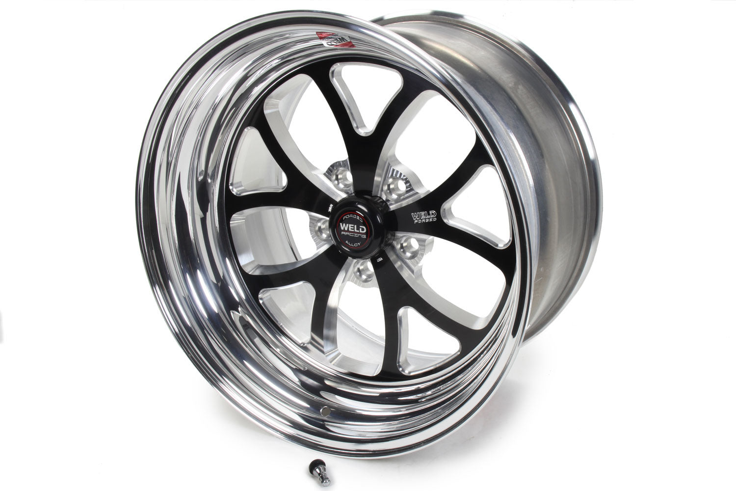 Weld Racing 18x10.5 RT-S S76 Wheel 5x475 BC 5.7in BS Black WEL76LB8105B57A