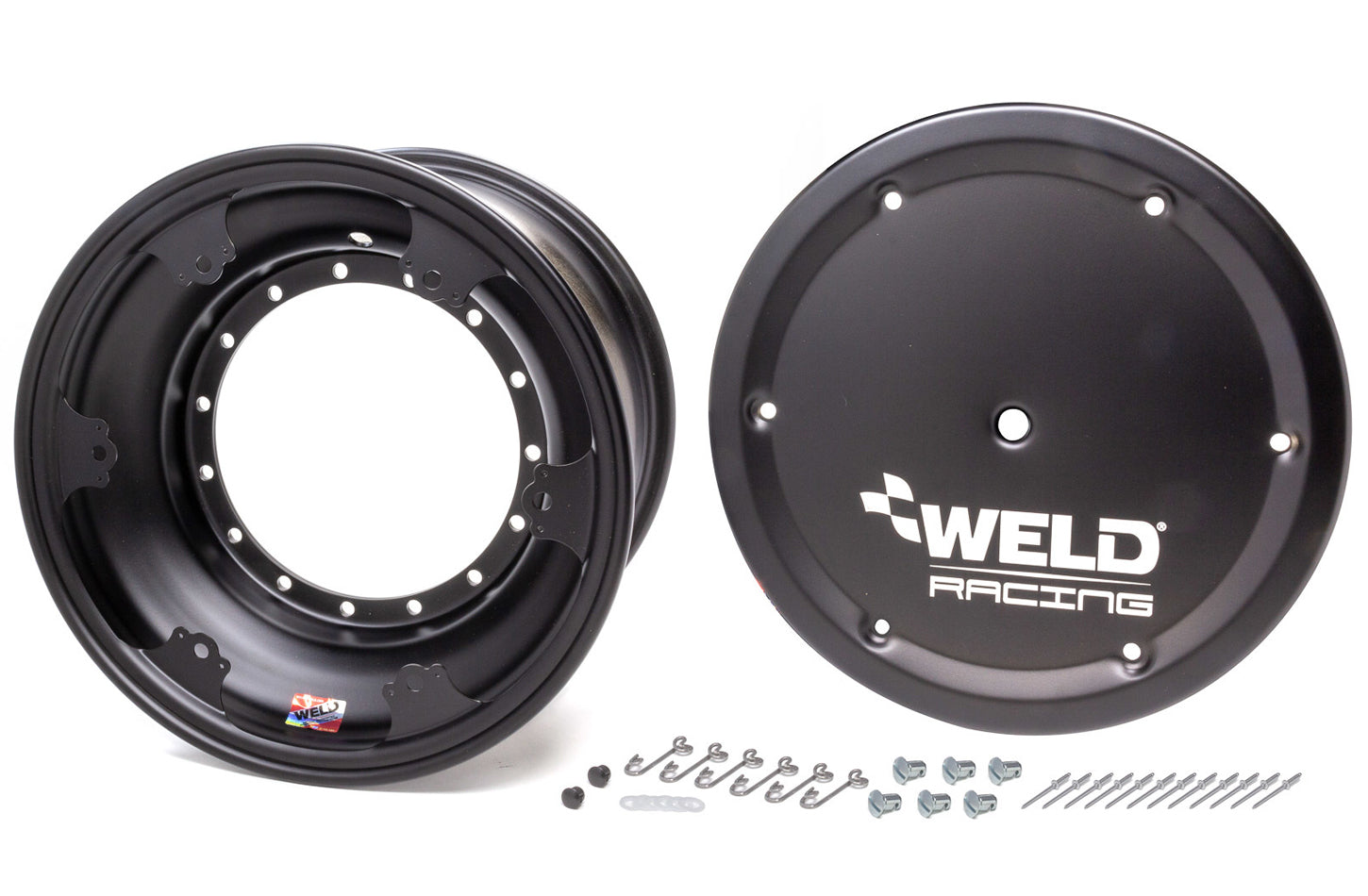 Weld Racing 15x8 Wheel Direct Mount 4in BS w/Cover Non-loc WEL860B-50804-6