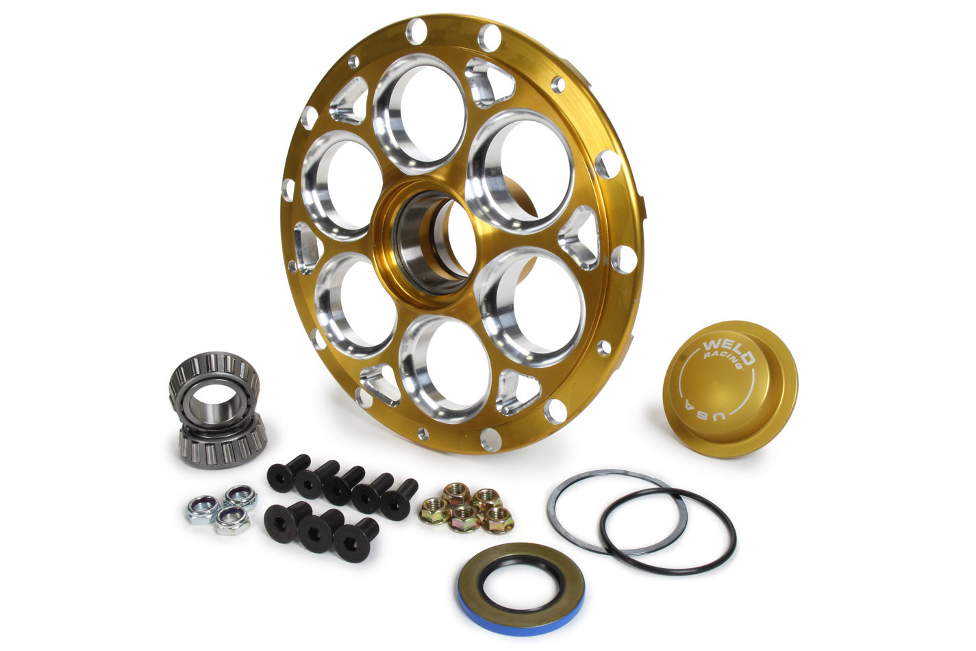 Weld Magnum Hub - Straight Shaft 13in./15in. - No Brake Mount C8088-RT