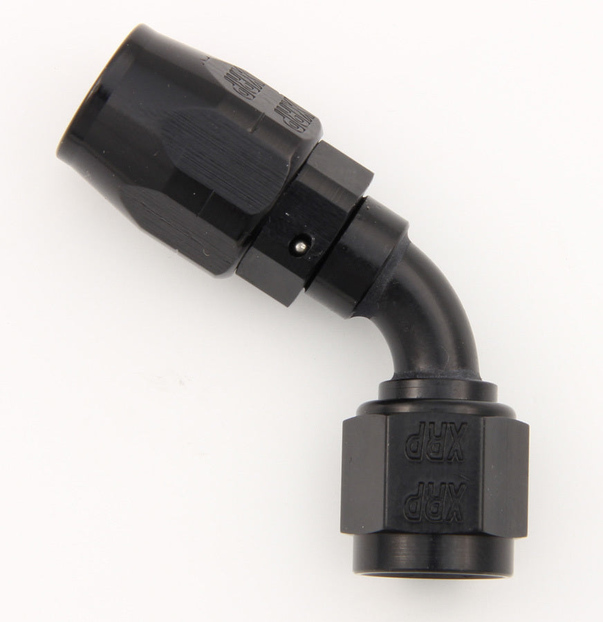 XRP #12 60 Deg Dbl Swivel Hose End Black XRP206012BB