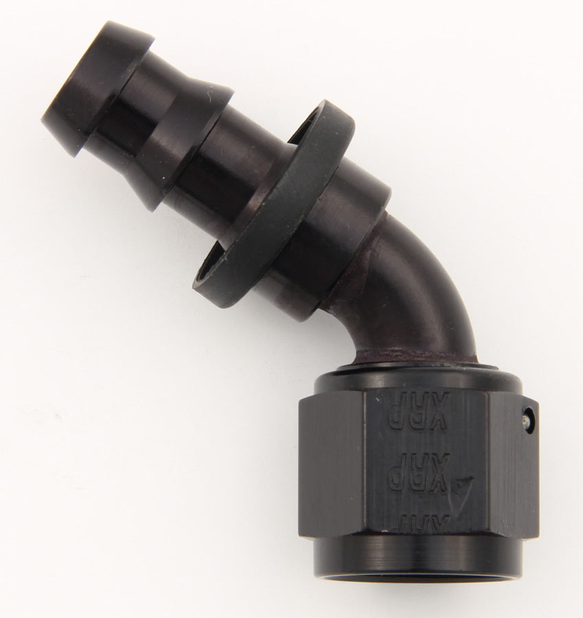 XRP #12 60 Deg Push-On Hose End Black XRP236012BB