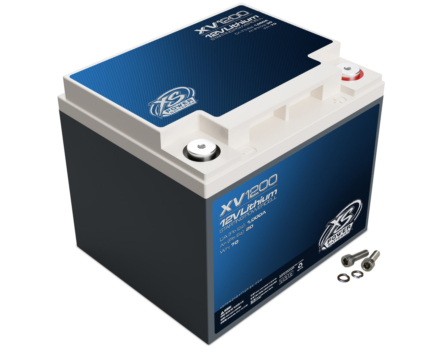 XS Power Lithium Titan8 XV Series 12 Volt Battery 1000 CA XSPXV1200