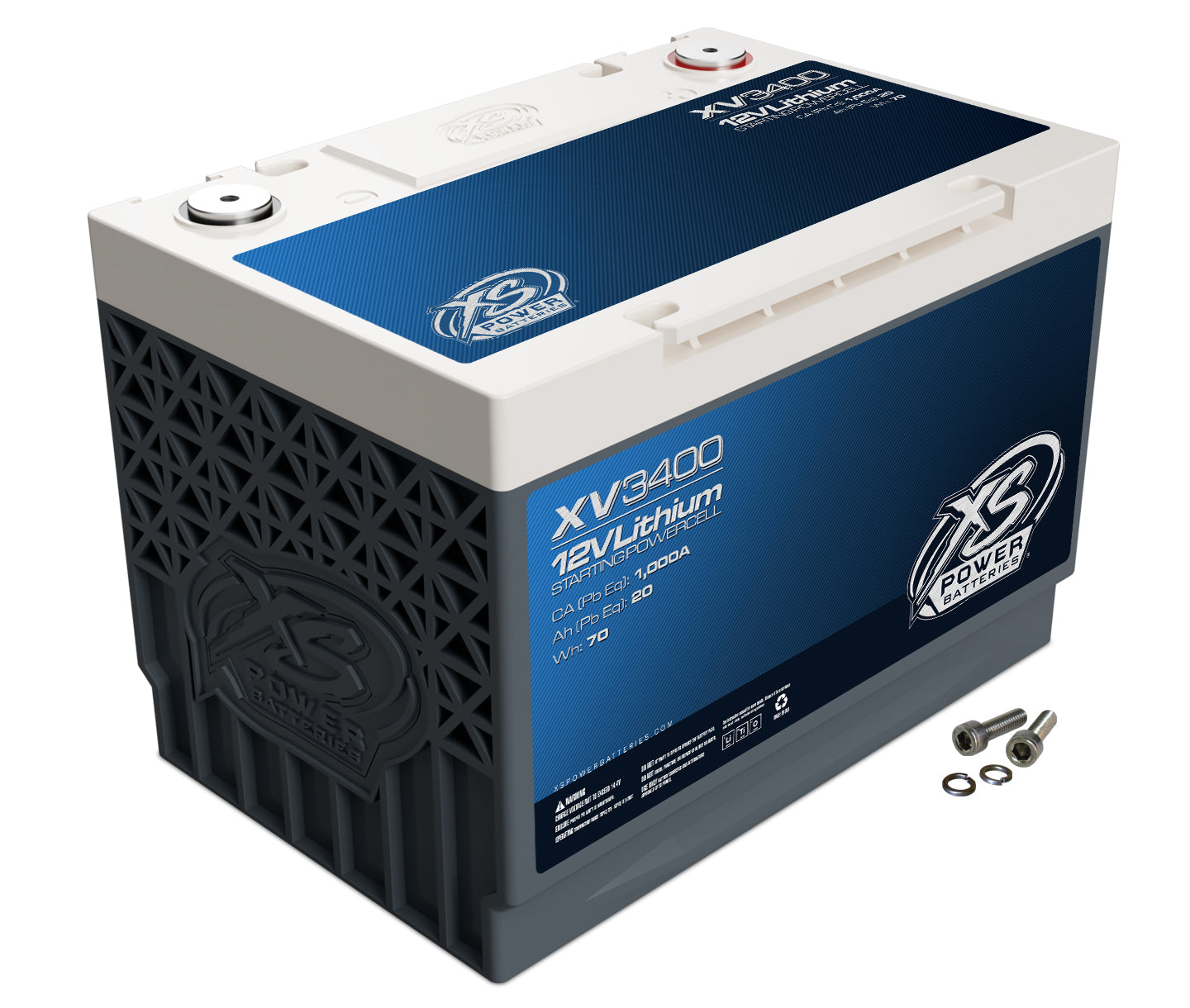 XS Power Lithium Titan8 XV Series 12 Volt Battery 1000 CA XSPXV3400