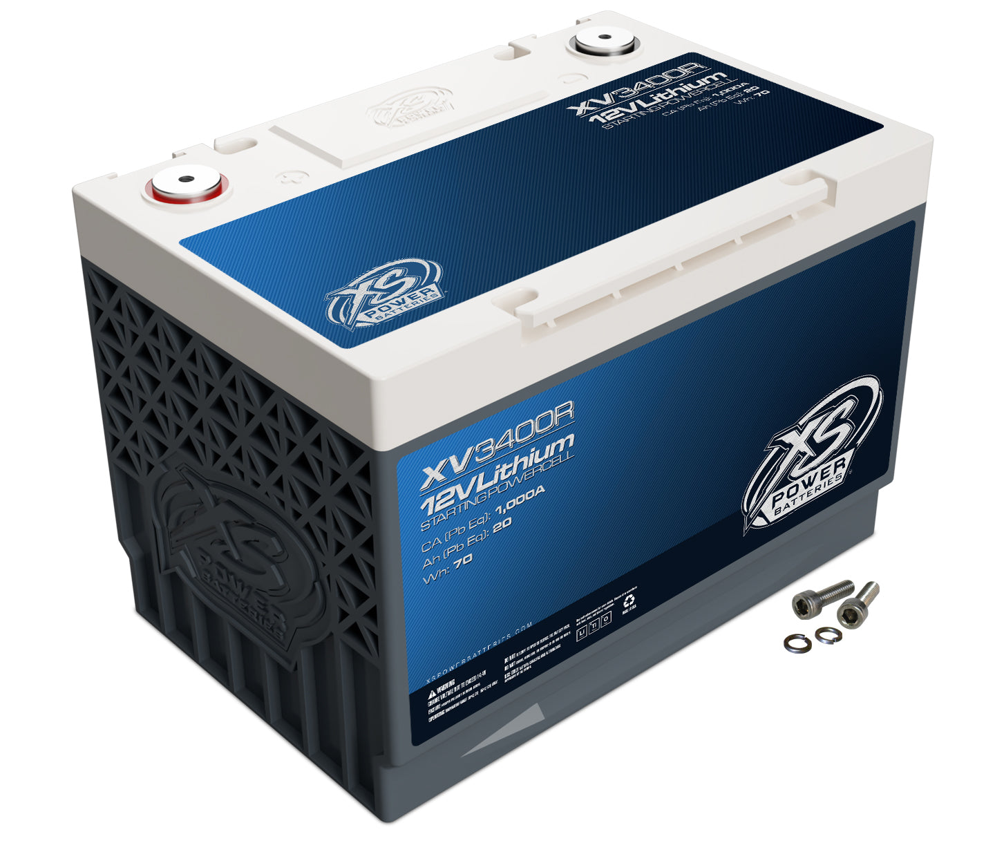 XS Power Lithium Titan8 XV Series 12 Volt Battery 1000 CA XSPXV3400R