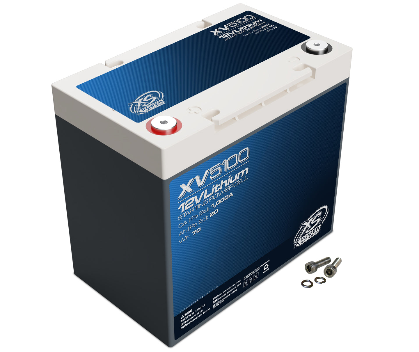 XS Power Lithium Titan8 XV Series 12 Volt Battery 1000 CA XSPXV5100