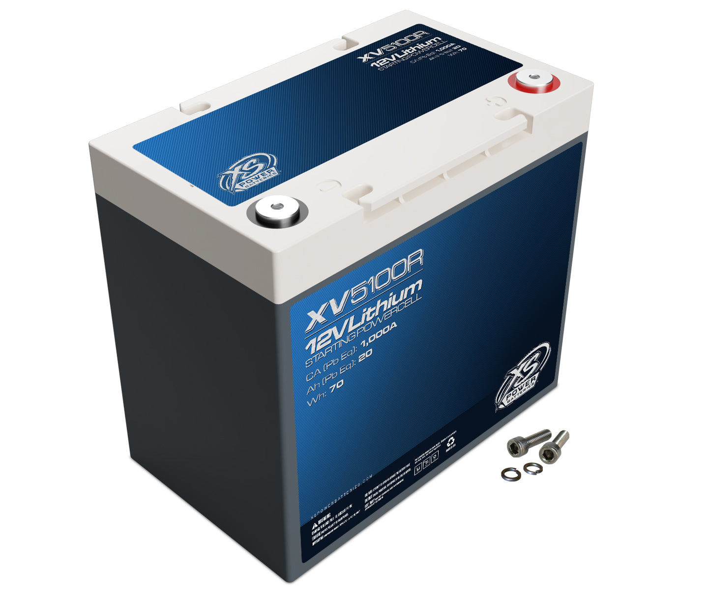 XS Power Lithium Titan8 XV Series 12 Volt Battery 1000 CA XSPXV5100R