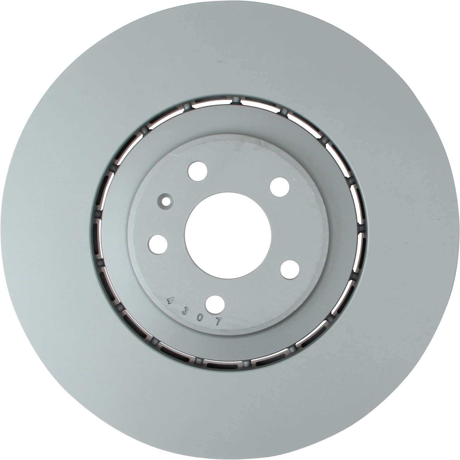 Zimmermann Disc Brake Rotor top view frsport 100.3363.75