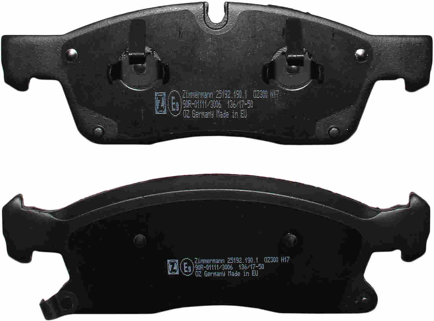 zimmermann disc brake pad set frsport 25192.190.1