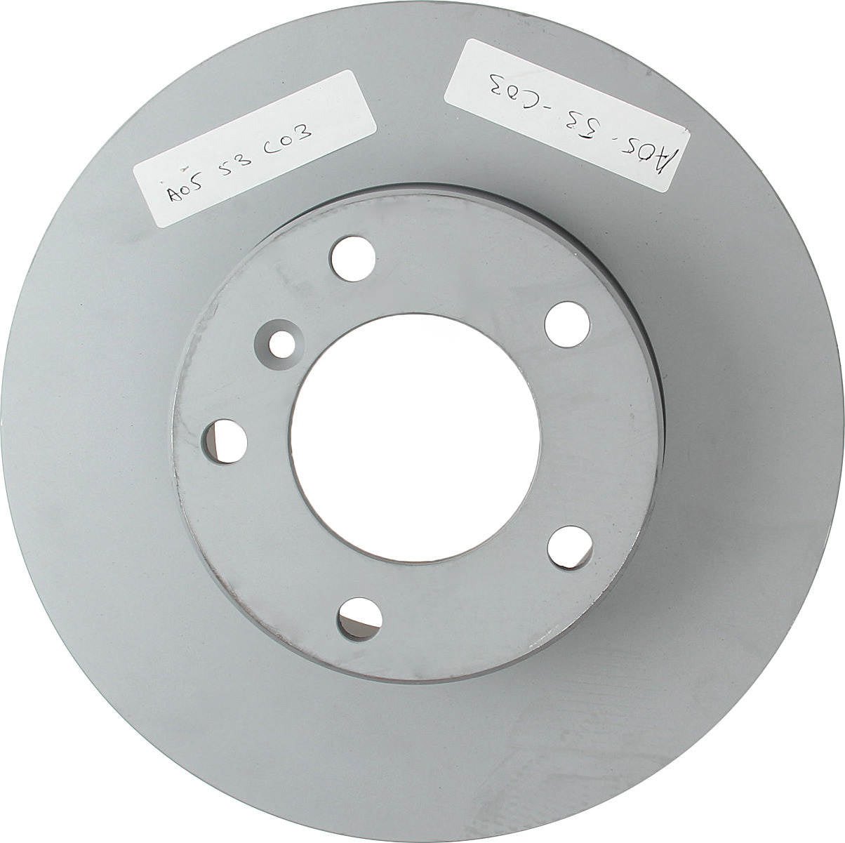 Zimmermann Disc Brake Rotor top view frsport 400.3614.20