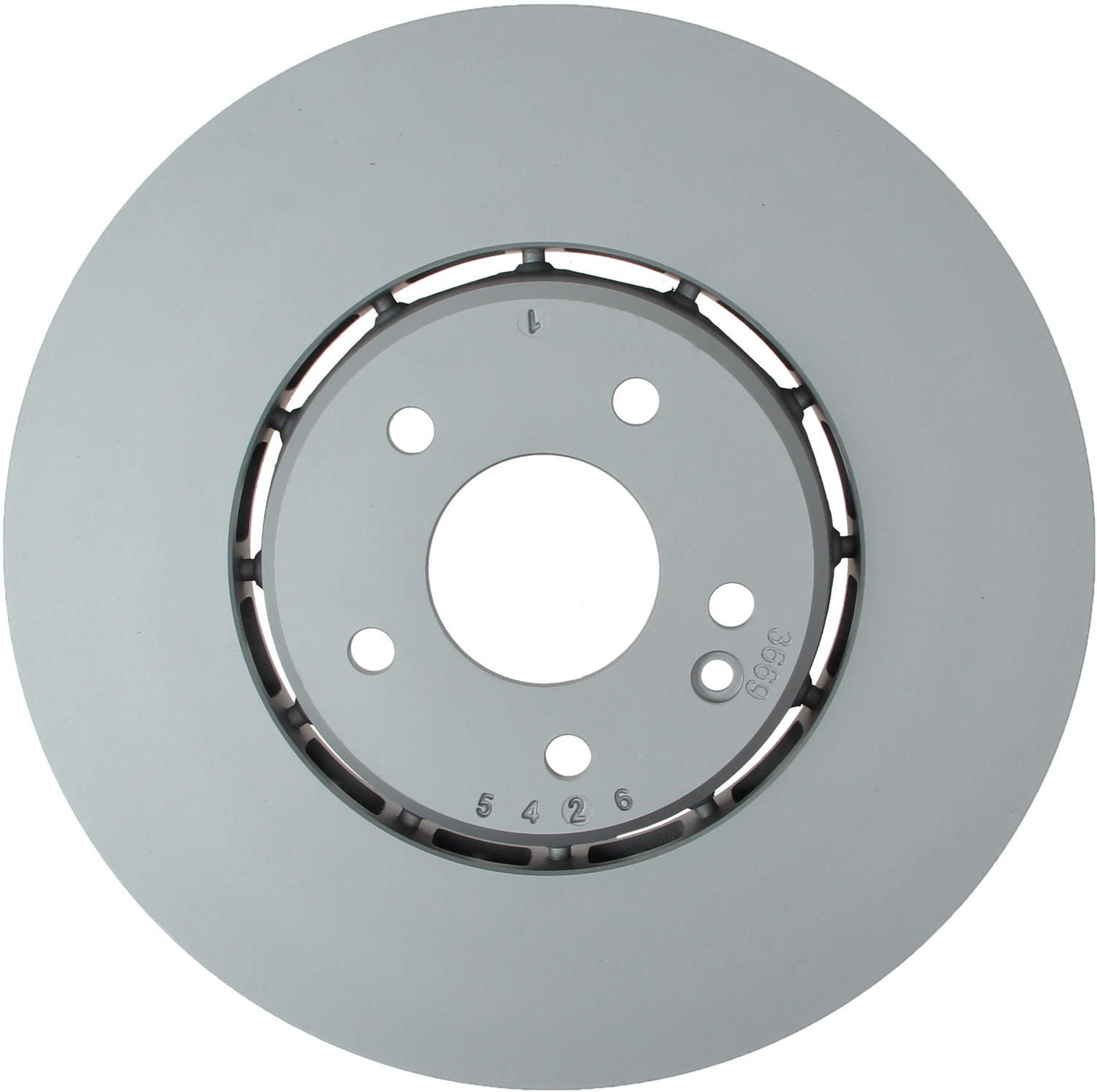 Zimmermann Disc Brake Rotor top view frsport 400.3669.75