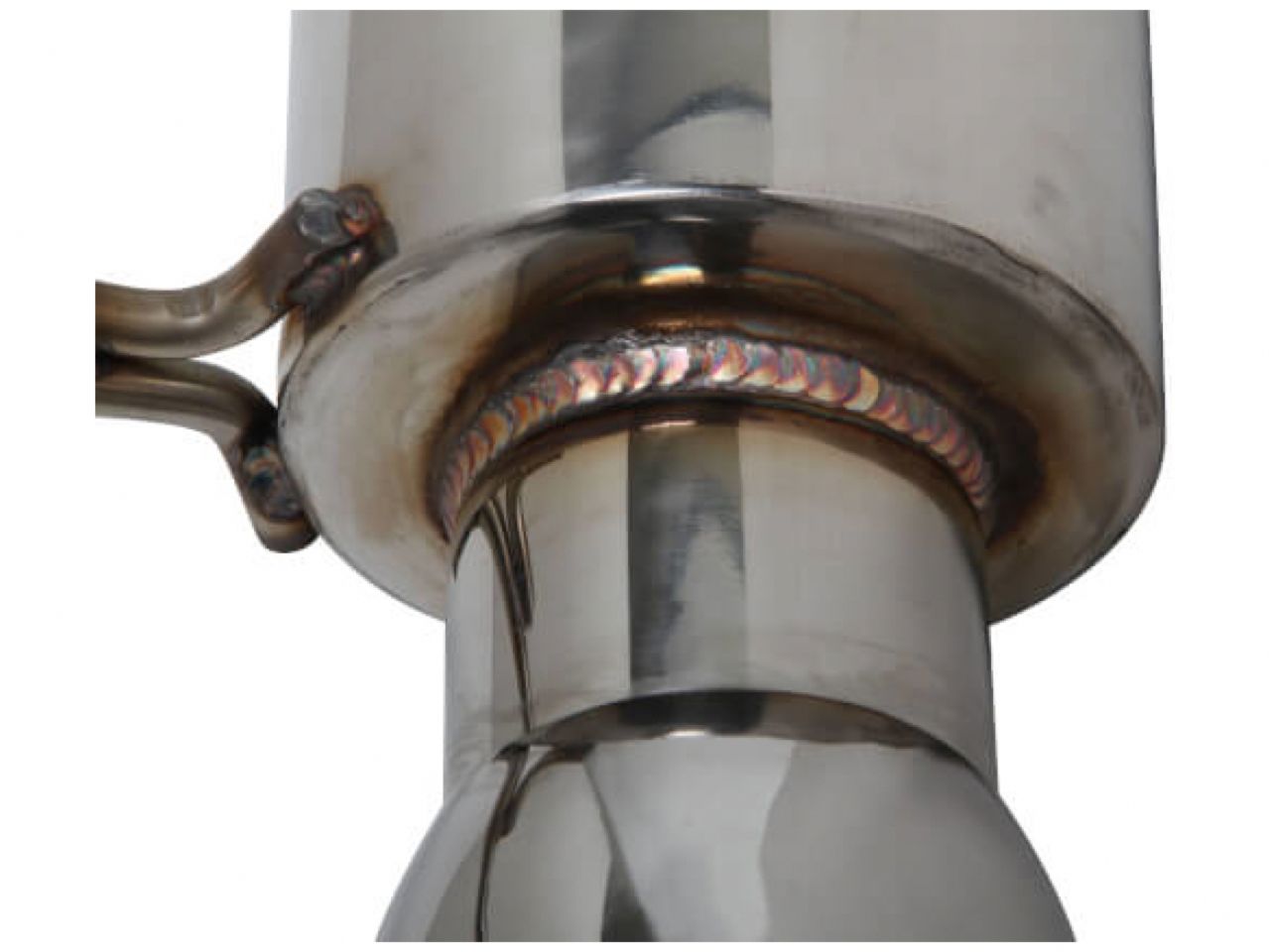 FlowTech 2015-17 Mustang 2.3 & 3.7L 2-1/4" 304 Stainless Steel Axle-Back