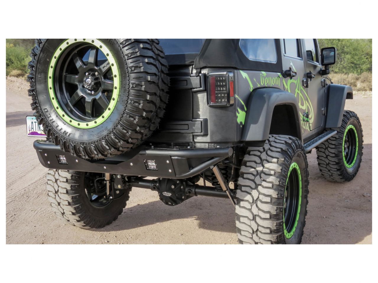 Addictive Desert Designs 2007 - 2018 Jeep JK Venom Rear Bumper