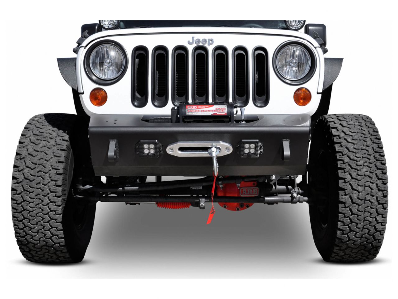 Addictive Desert Designs 2007 - 2018 Jeep JK Modular Stealth Fighter Front Bumper Center